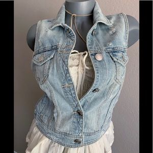 American eagle Denim vest